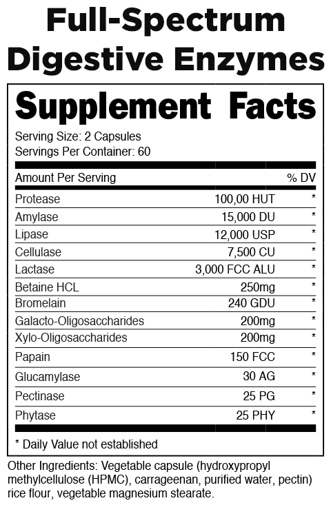 Bucked UP - Digestive Enzymes