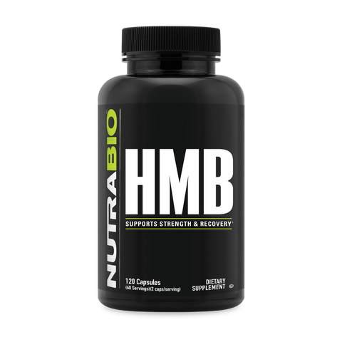 HMB (1000mg) - Nutrabio - Premium Supplement Capsules from NutraBio - Just $21.99! Shop now at Nutrition Central