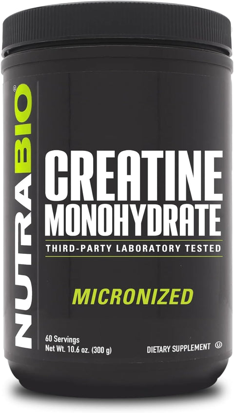 Creatine Monohydrate Powder | NutraBio - Premium Creatine from NutraBio - Just $13.99! Shop now at Nutrition Central