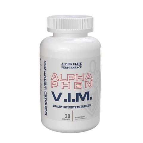 Alpha Phen VIM - Alpha Elite Performance - Premium Pre Workout; fat burner from Alpha Elite Performance - Just $49.99! Shop now at Nutrition Central