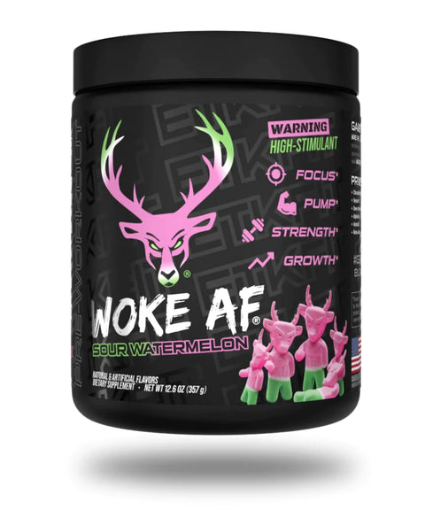 Bucked Up Woke AF - Premium Pre-Workout from Bucked UP - Just $34.95! Shop now at Nutrition Central