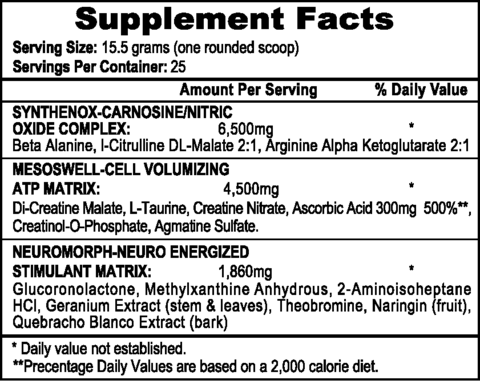 APS Mesomorph Pre Workout - Premium Pre Workout from Hi-Tech Pharmaceuticals - Just $38.99! Shop now at Nutrition Central