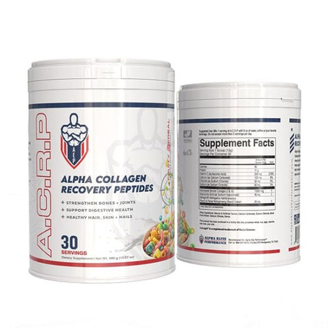 Alpha Collagen - Alpha Elite Performance - Premium Protein from Alpha Elite Performance - Just $39.99! Shop now at Nutrition Central
