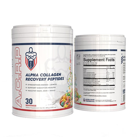 Alpha Collagen - Alpha Elite Performance - Premium Protein from Alpha Elite Performance - Just $39.99! Shop now at Nutrition Central