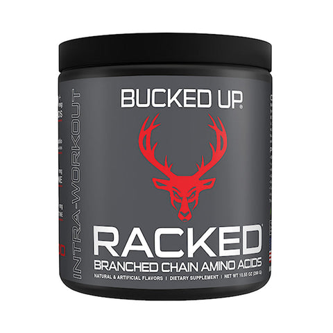 Racked BCAA Supplement - Premium Aminos / Intra-Workout from Bucked Up - Just $42.95! Shop now at Nutrition Central