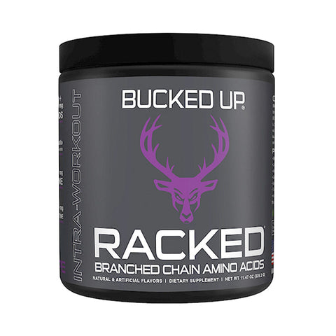 Racked BCAA Supplement - Premium Aminos / Intra-Workout from Bucked Up - Just $42.95! Shop now at Nutrition Central