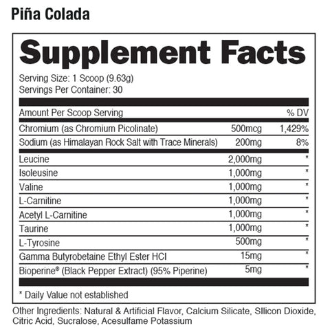 Racked BCAA Supplement - Premium Aminos / Intra-Workout from Bucked Up - Just $42.95! Shop now at Nutrition Central