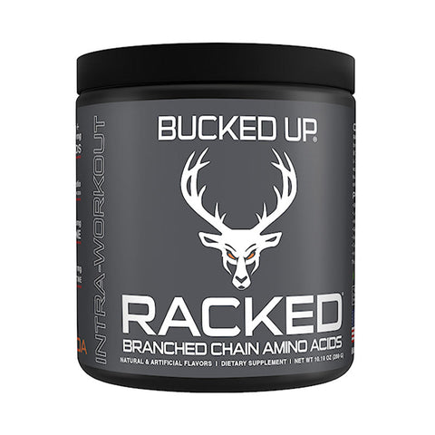 Racked BCAA Supplement - Premium Aminos / Intra-Workout from Bucked Up - Just $42.95! Shop now at Nutrition Central