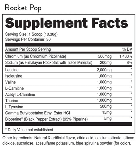 Racked BCAA Supplement - Premium Aminos / Intra-Workout from Bucked Up - Just $42.95! Shop now at Nutrition Central