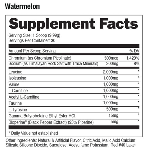 Racked BCAA Supplement - Premium Aminos / Intra-Workout from Bucked Up - Just $42.95! Shop now at Nutrition Central