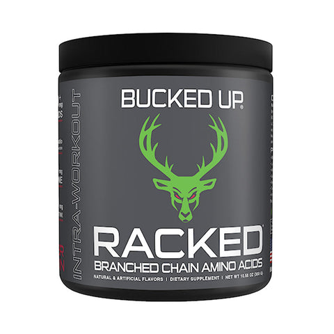 Racked BCAA Supplement - Premium Aminos / Intra-Workout from Bucked Up - Just $42.95! Shop now at Nutrition Central