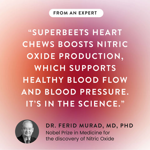 SuperBeets Heart Chews - Premium SuperBeets Heart Chews from HumanN - Just $39.95! Shop now at Nutrition Central