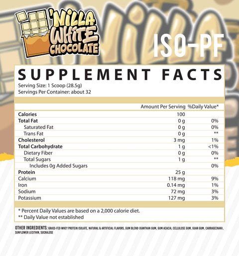 ISO-PF: Pasture Fed Isolate - Premium Supplements from Inspired Nutraceuticals - Just $44.99! Shop now at Nutrition Central