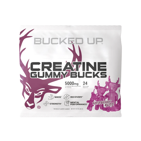 Bucked Up Creatine Gummies - 24 Servings - Premium Creatine from fix - Just $29.99! Shop now at Nutrition Central