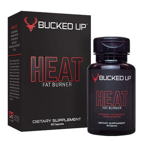 Bucked Up Fat Burner –  Heat for Him – 60 Cap - Premium Fat Burner from Bucked UP - Just $39.95! Shop now at Nutrition Central