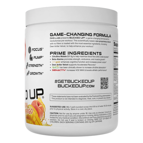 Bucked Up - All Natural Pre Workout - Premium Pre Workout from Bucked Up - Just $49.95! Shop now at Nutrition Central