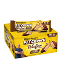 FITCRUNCH Wafer Protein Bars Choc PB (9ct) - Premium protein bar from Fit Crunch - Just $21.99! Shop now at Nutrition Central