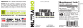 European Milk Thistle - Premium Supplement Capsules from NutraBio - Just $22.99! Shop now at Nutrition Central