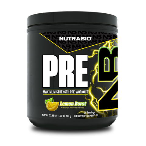 PRE Workout - Nutrabio - Premium Supplement Powders from NutraBio - Just $49.99! Shop now at Nutrition Central