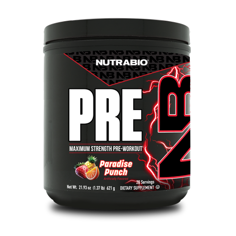 PRE Workout - Nutrabio - Premium Supplement Powders from NutraBio - Just $49.99! Shop now at Nutrition Central
