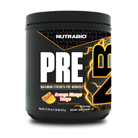 PRE Workout - Nutrabio - Premium Supplement Powders from NutraBio - Just $49.99! Shop now at Nutrition Central