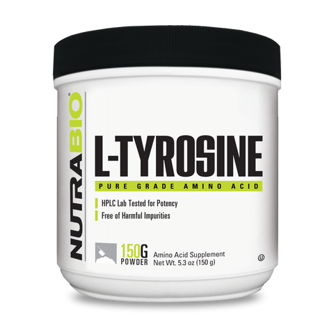 Tyrosine Powder - Premium Supplement Powders from NutraBio - Just $14.99! Shop now at Nutrition Central