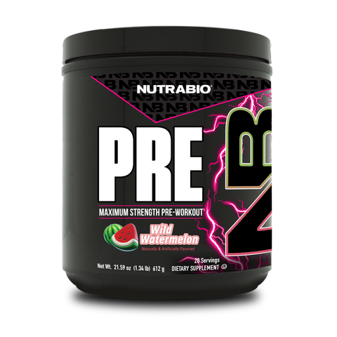 PRE Workout - Nutrabio - Premium Supplement Powders from NutraBio - Just $49.99! Shop now at Nutrition Central