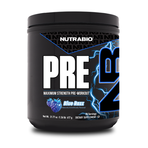 PRE Workout - Nutrabio - Premium Supplement Powders from NutraBio - Just $49.99! Shop now at Nutrition Central