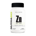 Zinc Chelate (30mg) - Premium Supplement Capsules from NutraBio - Just $12.99! Shop now at Nutrition Central