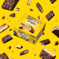 FITCRUNCH Wafer Protein Bars Choc PB (9ct) - Premium protein bar from Fit Crunch - Just $21.99! Shop now at Nutrition Central