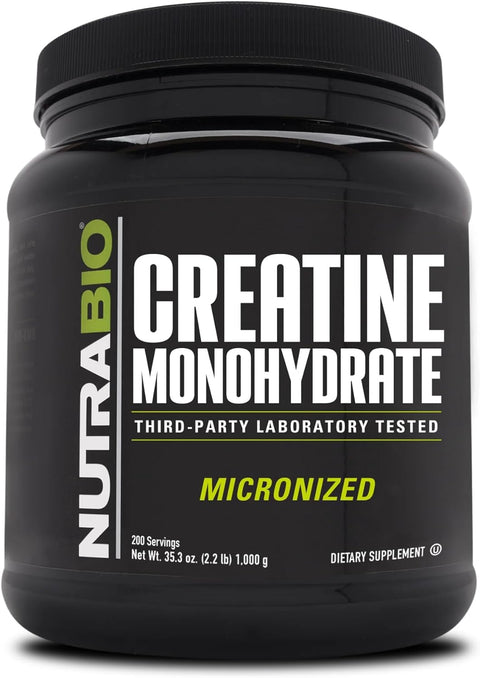 Creatine Monohydrate Powder | NutraBio