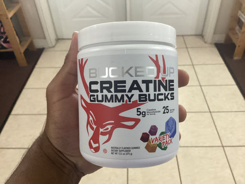 Bucked Up Creatine Gummies - 24 Serv