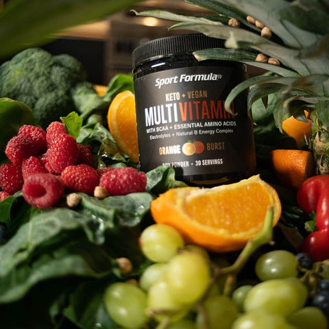 Powder Multivitamin Tub - Orange Burst