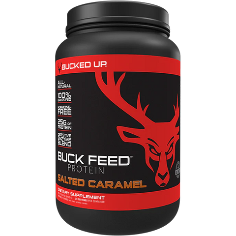 Buck Feed All Natural Protein - Premium Supplements from Bucked Up - Just $59.95! Shop now at Nutrition Central