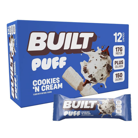 Built Puff Protein Bar - Premium Healthy Snacks from Built - Just $3.50! Shop now at Nutrition Central