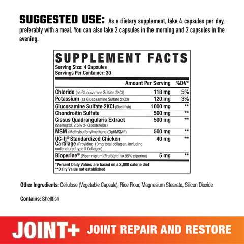 Axe & Sledge | Joint - Premium Health & Wellness - Joint Health from Axe & Sledge Supplements - Just $44.95! Shop now at Nutrition Central