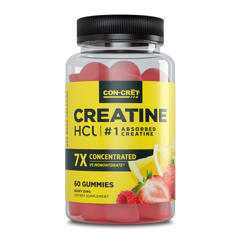 Con-Cret Creatine HCl Gummies - Premium Creatine from CON-CRET - Just $29.99! Shop now at Nutrition Central