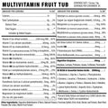 Powder Multivitamin Tub - Orange Burst