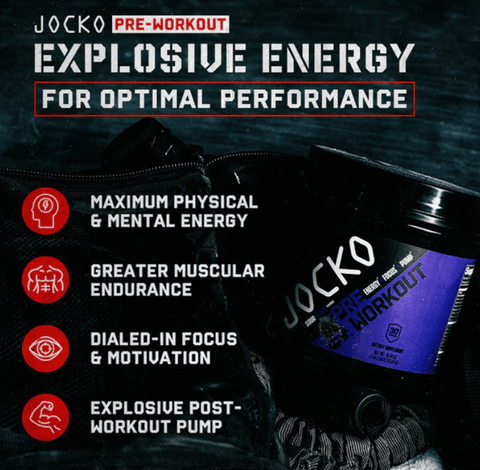 Jocko Fuel | Pre Workout - Premium Pre Workout from Jocko Fuel - Just $44.95! Shop now at Nutrition Central