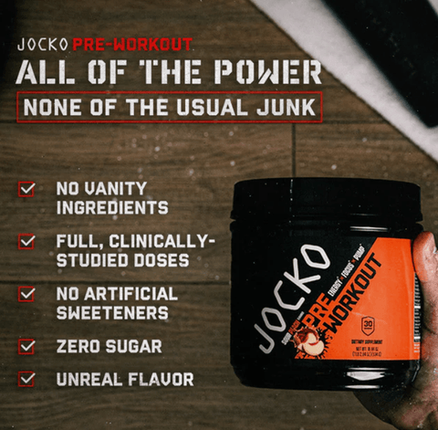 Jocko Fuel | Pre Workout - Premium Pre Workout from Jocko Fuel - Just $44.95! Shop now at Nutrition Central