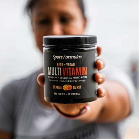 Powder Multivitamin Tub - Orange Burst