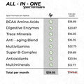 Powder Multivitamin Tub - Orange Burst