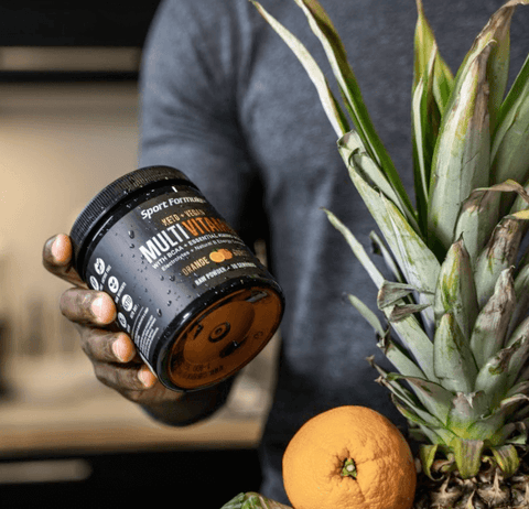 Powder Multivitamin Tub - Orange Burst