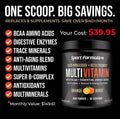 Powder Multivitamin Tub - Orange Burst