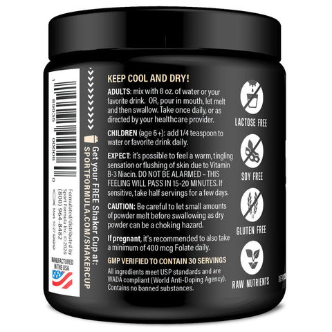 Powder Multivitamin Tub - Orange Burst