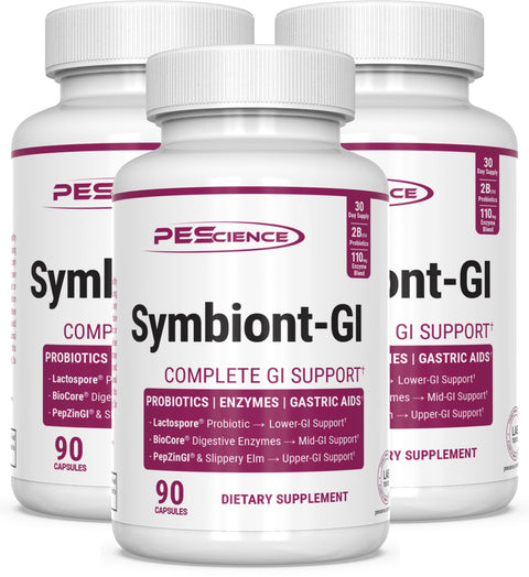 Symbiont-GI Gut Support - Premium Supplement from PEScience - Just $29.99! Shop now at Nutrition Central