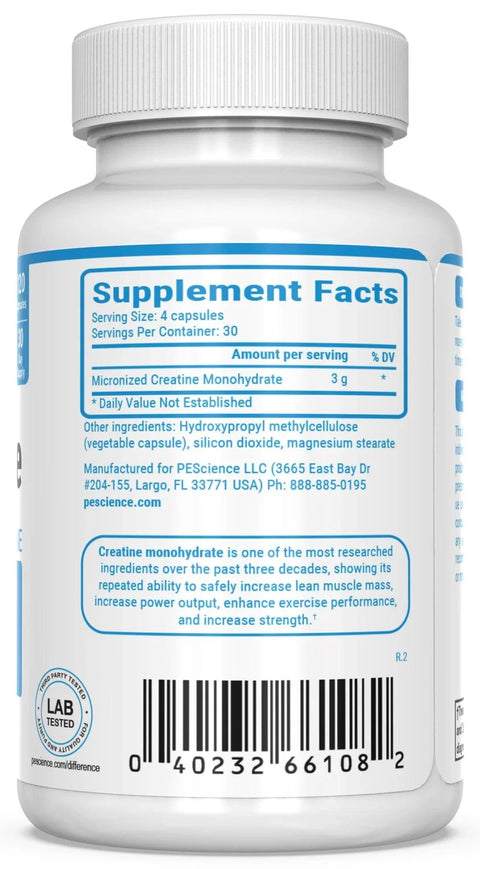 TruCreatine Capsules - Pescience - Premium Creatines from Pescience - Just $19.99! Shop now at Nutrition Central