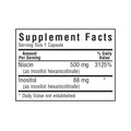 Flush Free Niacin 500 mg 60 Veg Capsules - Premium Supplements from Bluebonnet - Just $14.99! Shop now at Nutrition Central