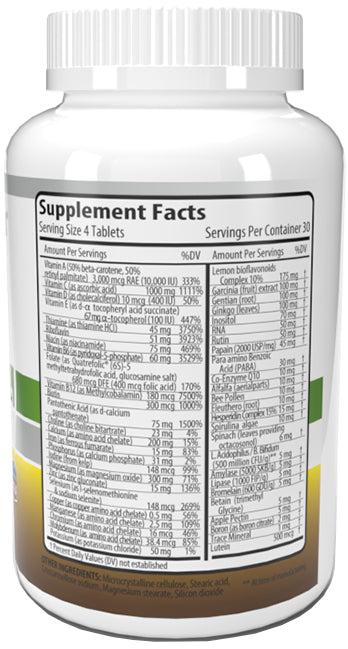 Maxzorb Raw Mega Nutritional Vitamins