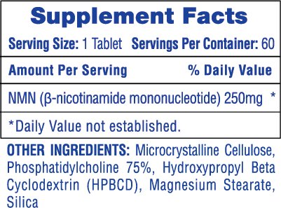 NMN Hi-Tech Pharmaceuticals 60 Tablets - Premium Anti-aging from Hi-Tech Pharmaceuticals - Just $59.95! Shop now at Nutrition Central